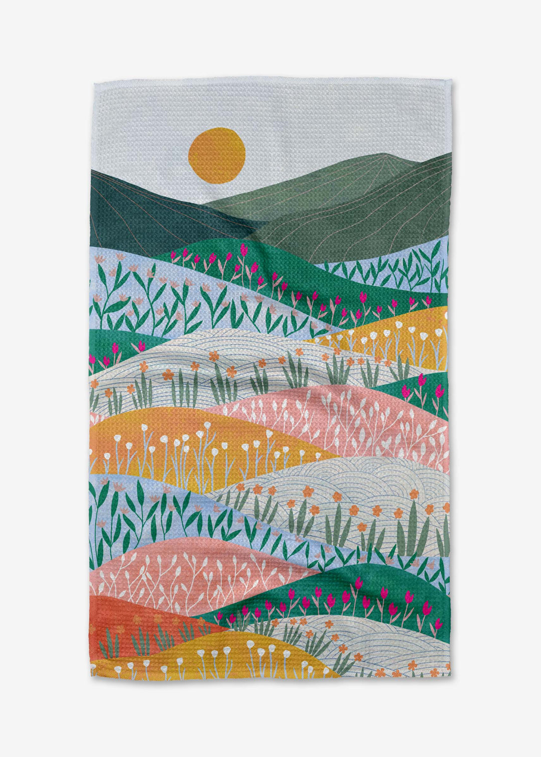 Sunrise Mountains Tea Towel