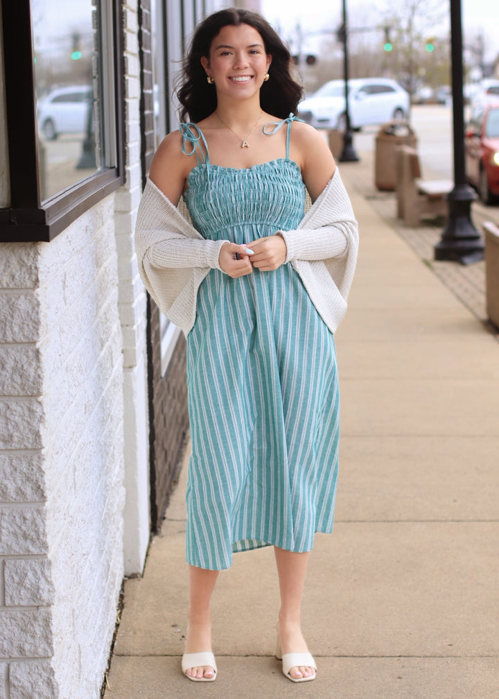 The Fresh Start Stripe Dress