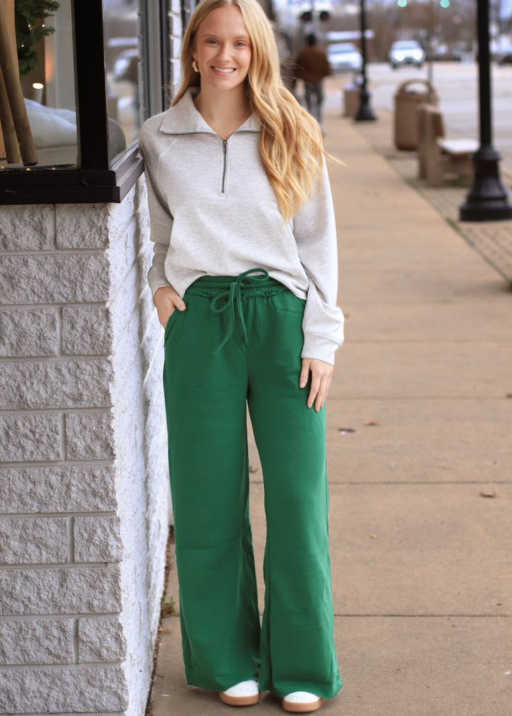 DOORBUSTER The Nest Lounge Pant - Dark Green