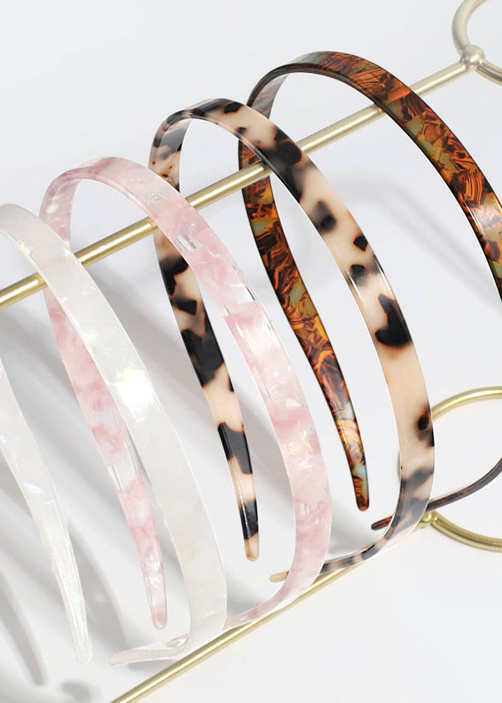 Retro Ice Crack Toothed Headband