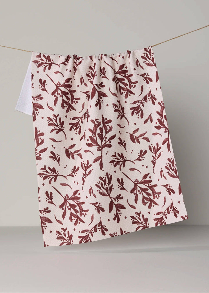Holly Folly Tea Towel - Holiday 2026