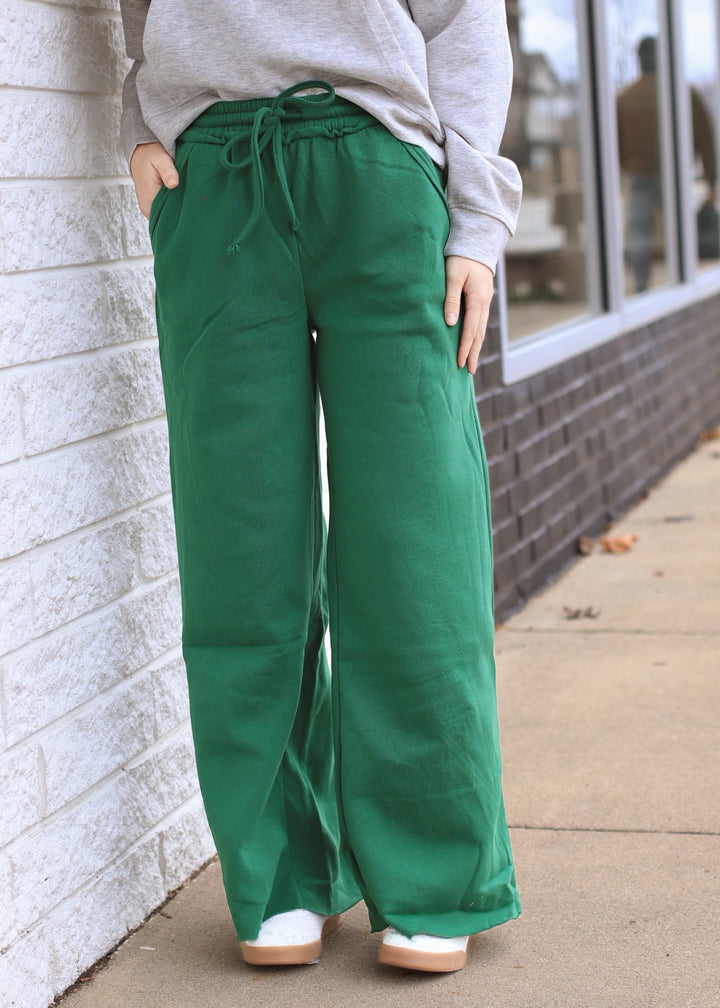 DOORBUSTER The Nest Lounge Pant - Dark Green