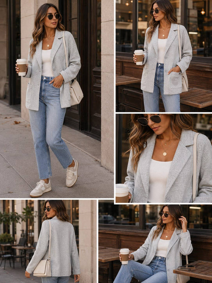 Studio Comfort Knit Blazer