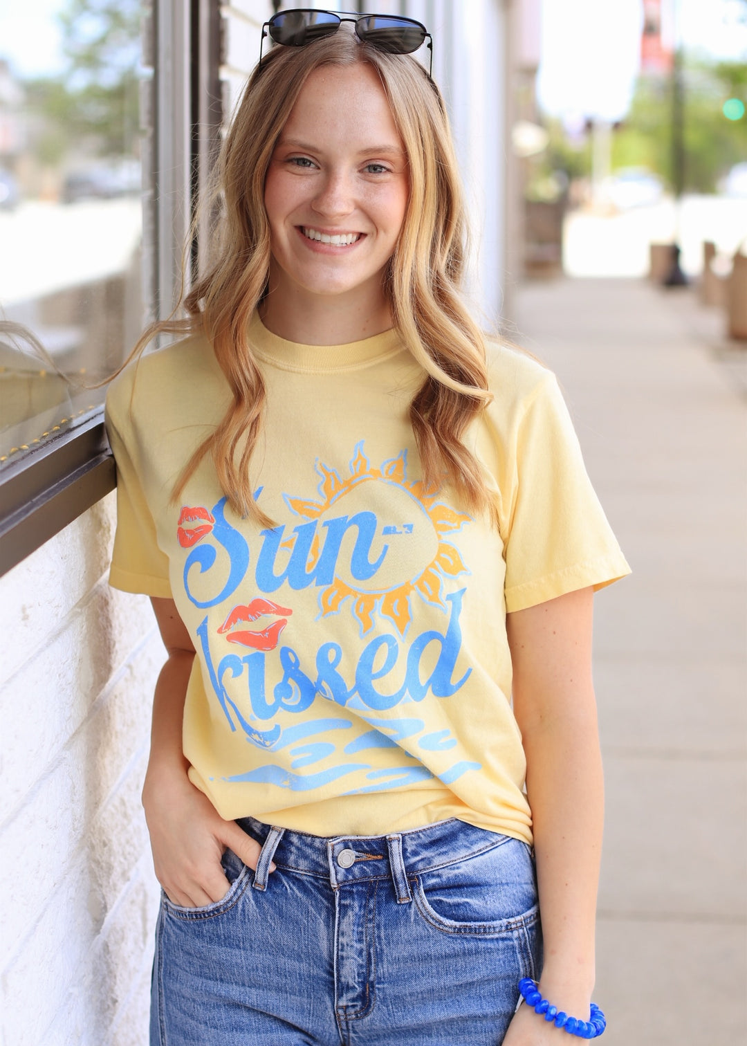 The Sun-Kissed Script Tee