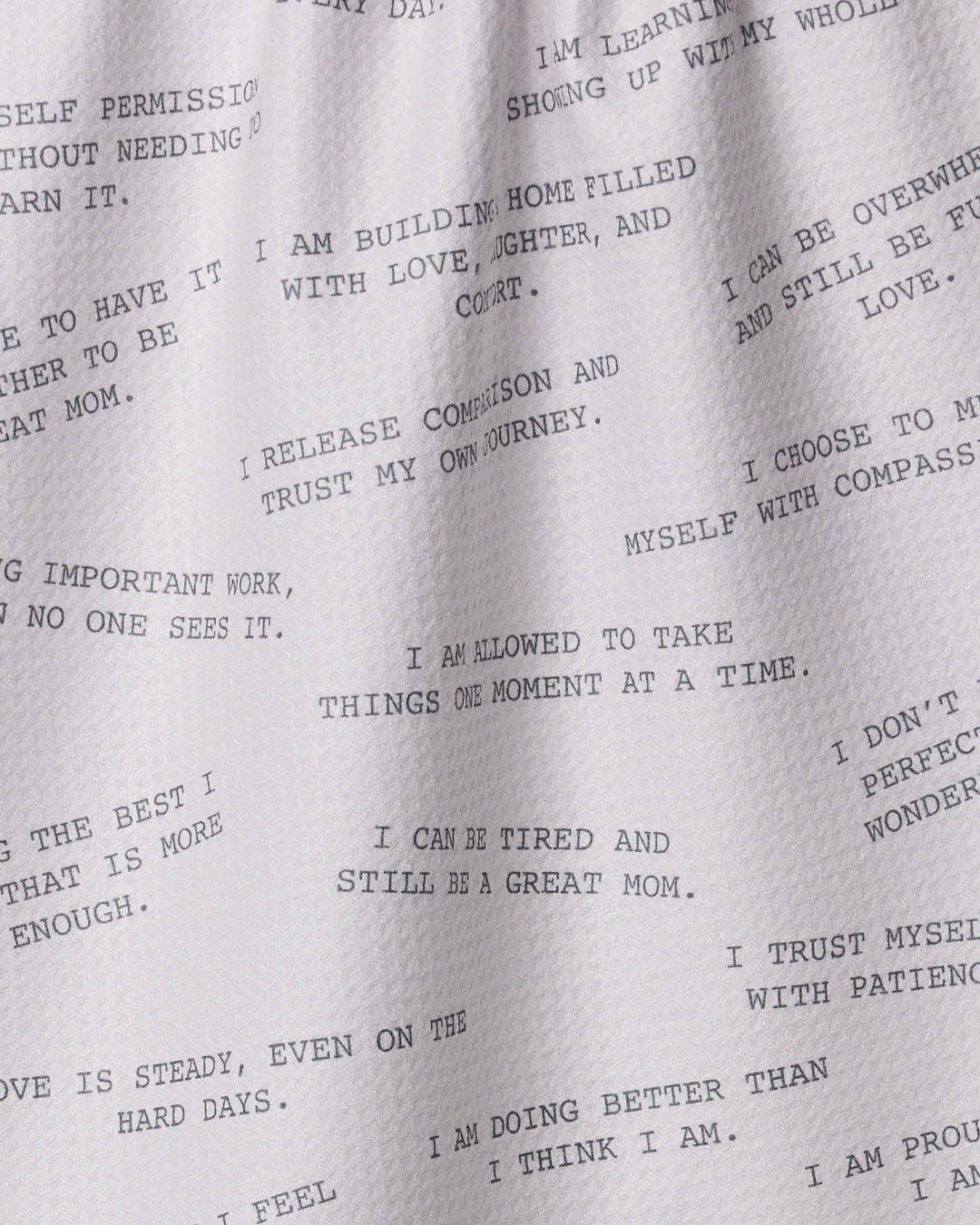 Reminders for Mom Tea Towel