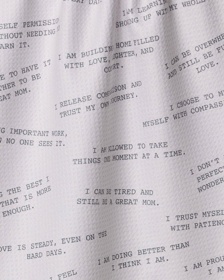 Reminders for Mom Tea Towel