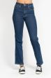 Faye High Wist Tummy Control Classic Straight Denim Jeans