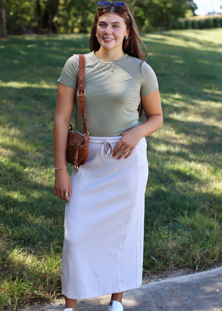 CloudSoft Maxi Skirt