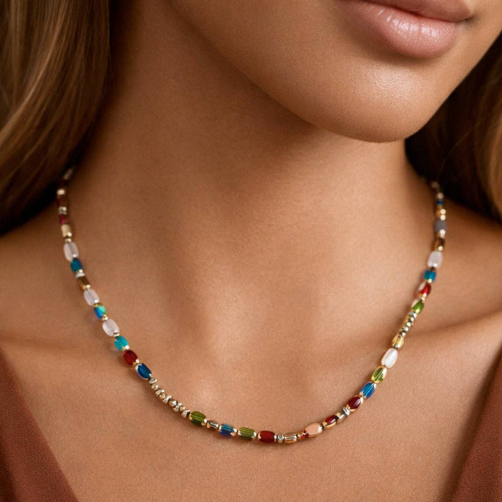 18K Gold Plated Waterproof Stainless Steel Chain Necklace