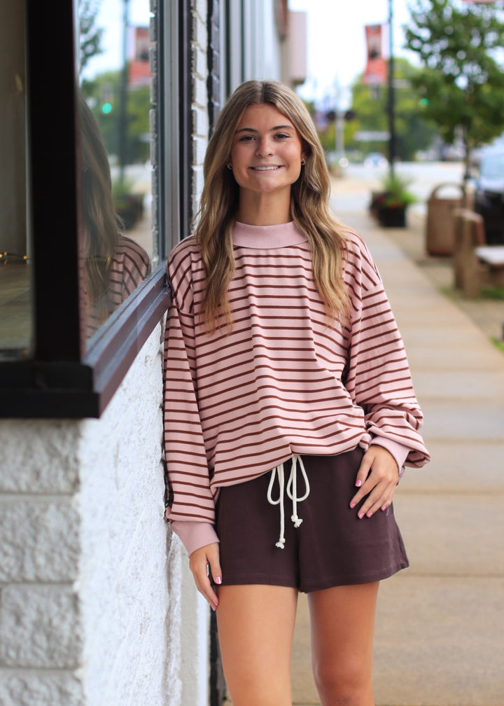 Strawberry Mocha Pullover