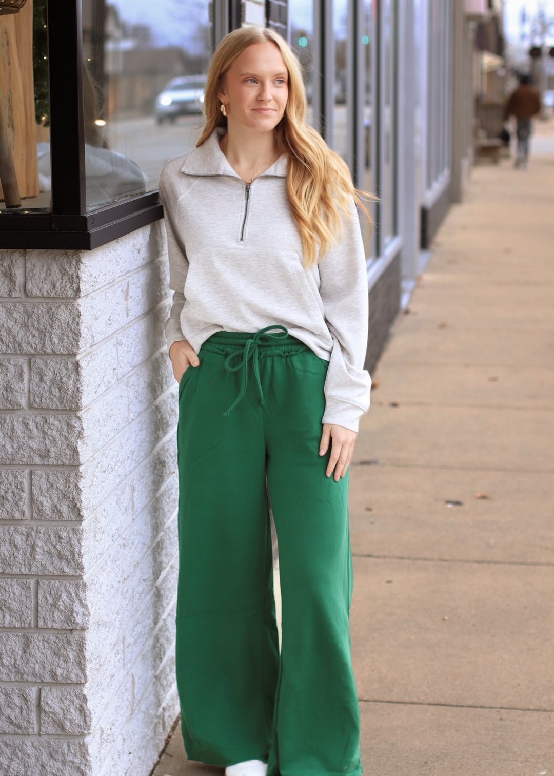 DOORBUSTER The Nest Lounge Pant - Dark Green