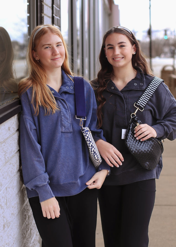 Heirloom Wash Snap Pullover