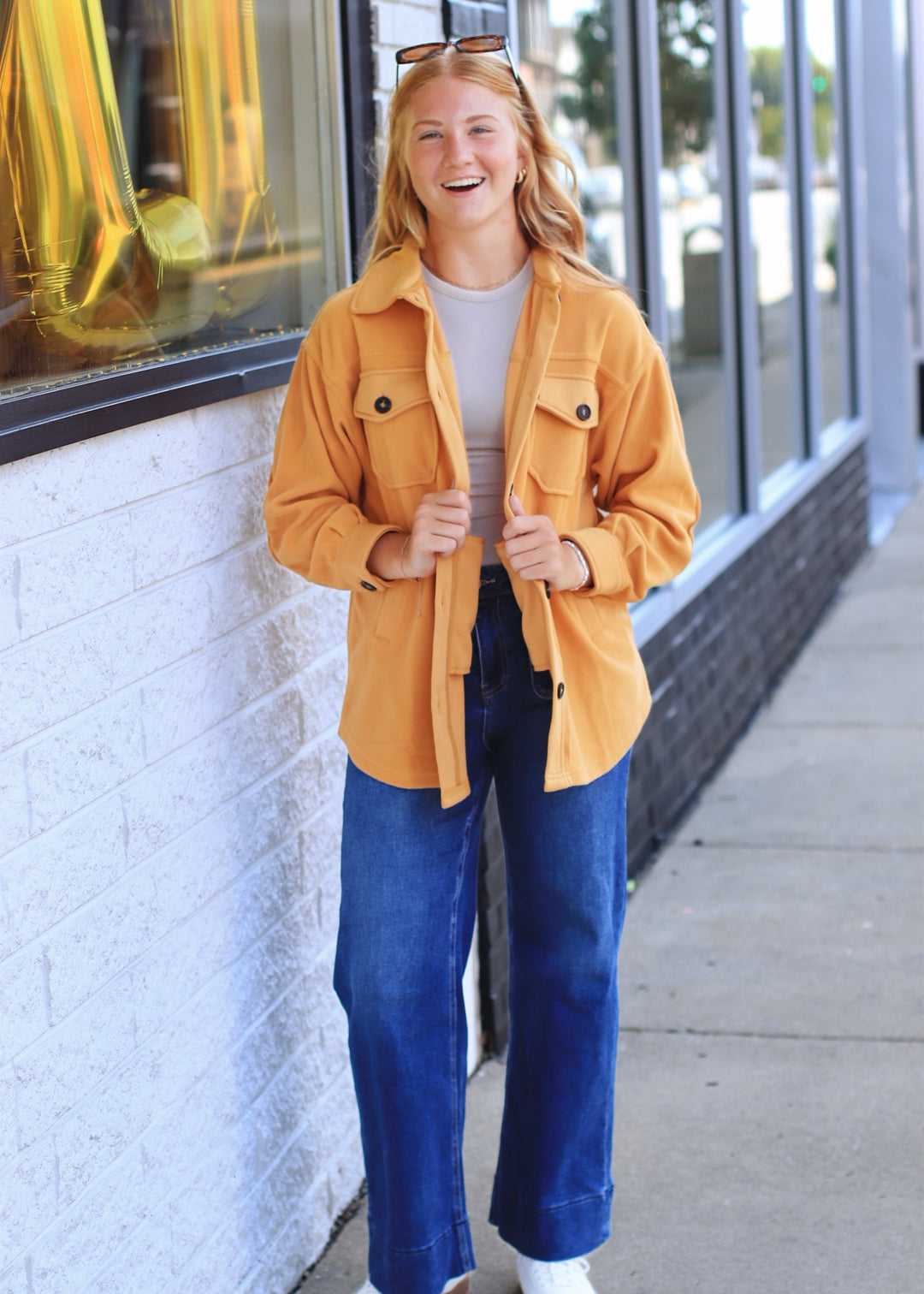 Honey Hue Fleece Jacket