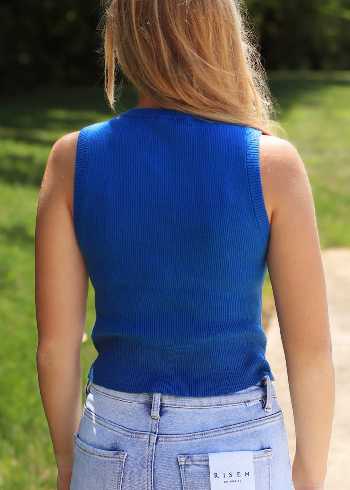 Teal Me More Top