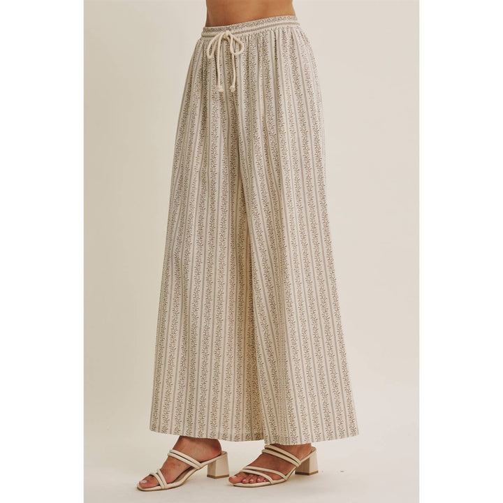 The Gentle Breeze Floral Wide-Leg Pant