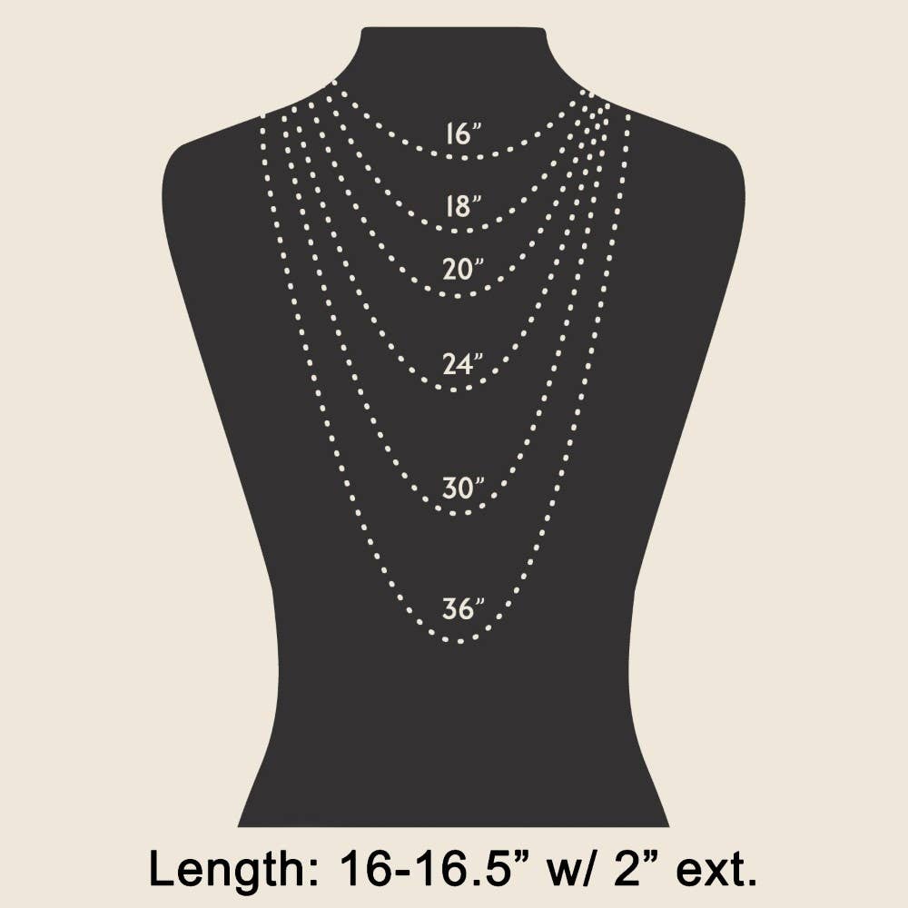 Pearl And Metallic Beaded Accent Layered Chain Necklace