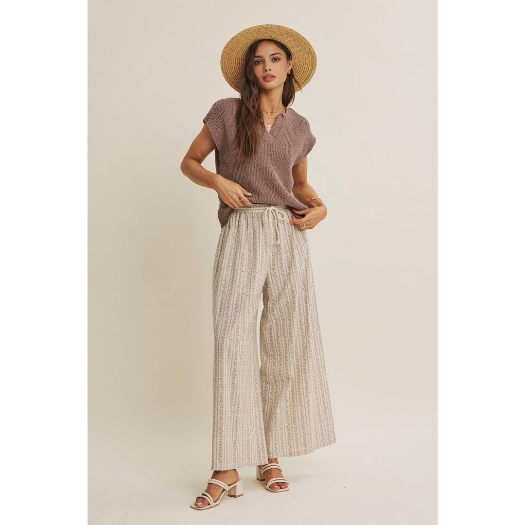 The Gentle Breeze Floral Wide-Leg Pant