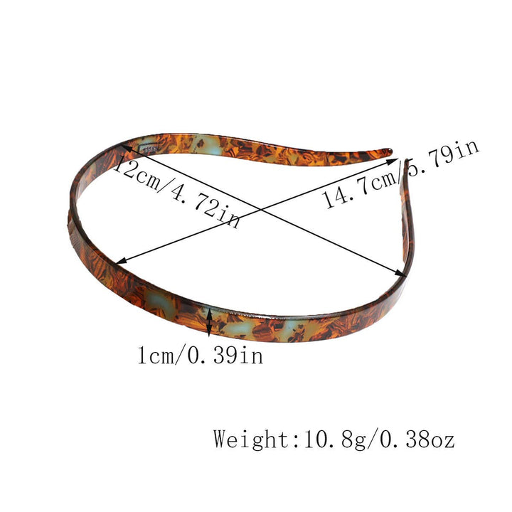 Retro Ice Crack Toothed Headband