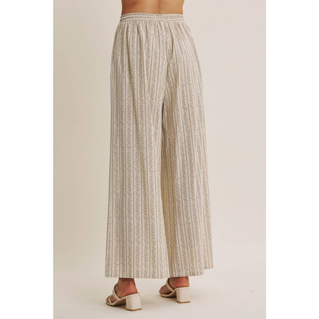 The Gentle Breeze Floral Wide-Leg Pant