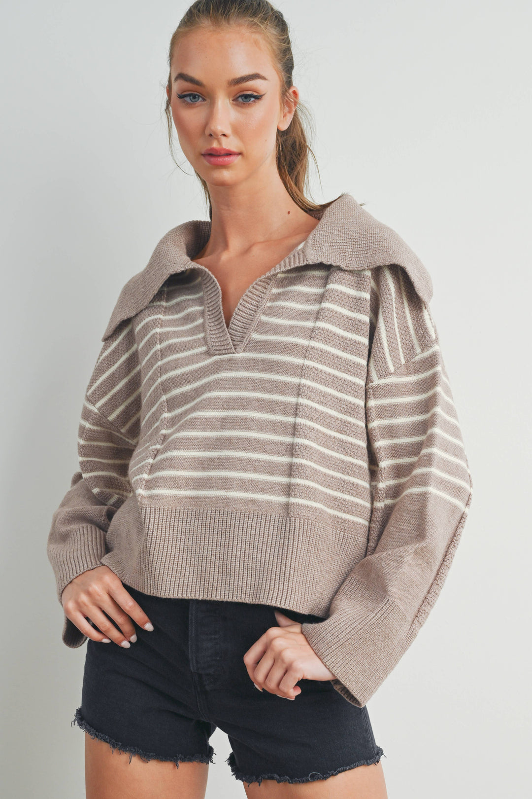 The Birchwood Striped Sweater