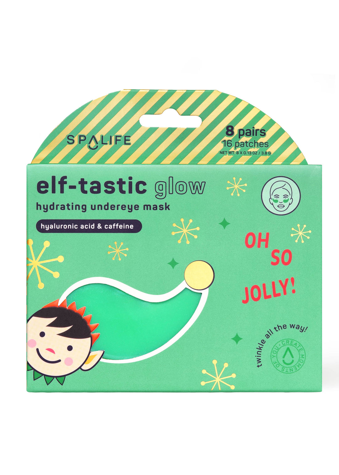Christmas Holiday Elf-tastic Glow Hydrating Undereye Masks