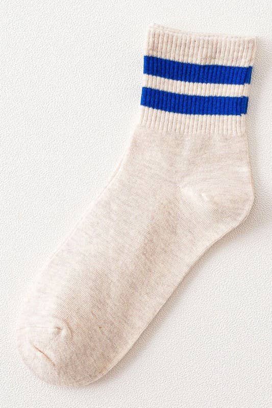 BASIC DAILY CASUAL SOCKS  KHAKIBLACK