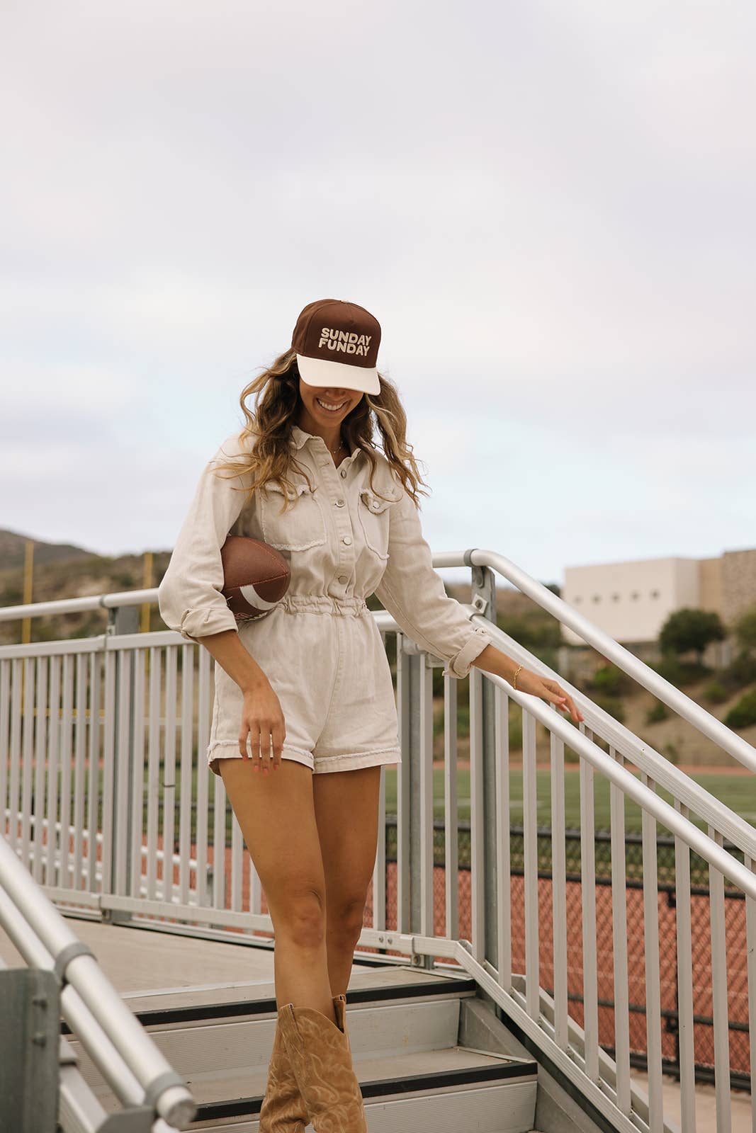 Sunday Funday Embroidered Hat - Game Day Hat