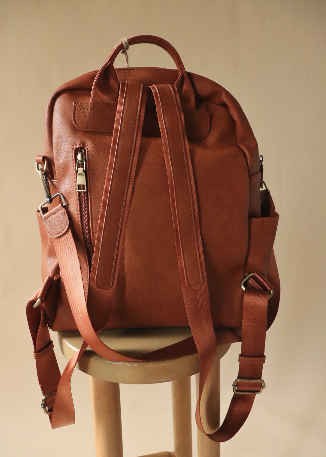 Willa Backpack: Tan