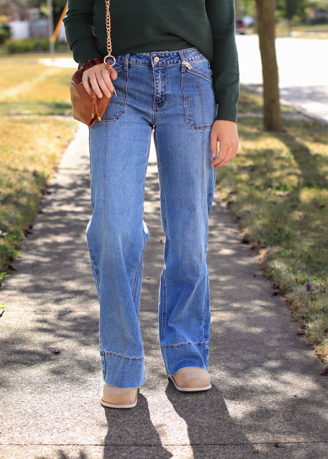 The Camino Wide Leg Jean