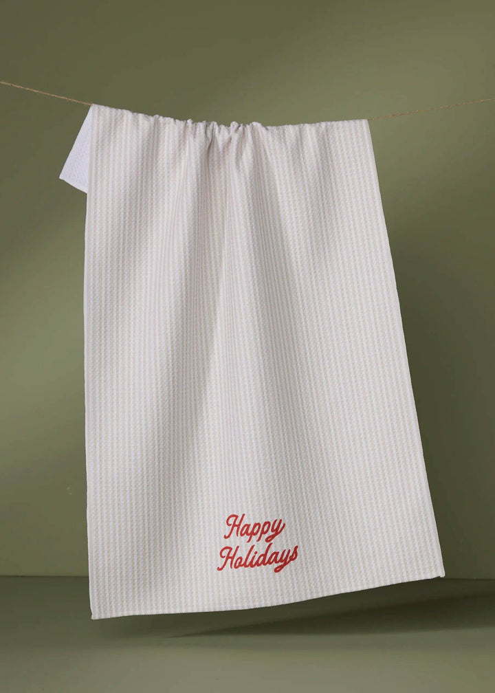 Seasons Stripes Tea Towel