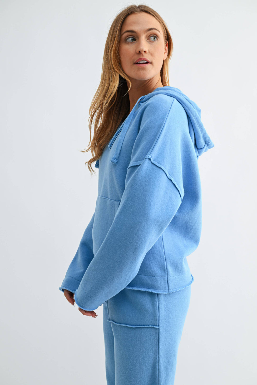 Malibu Air Cotton Hoodie in White