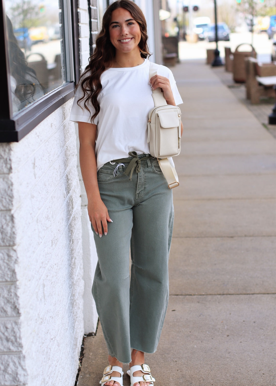 RESTOCK The White Essential Seam Top