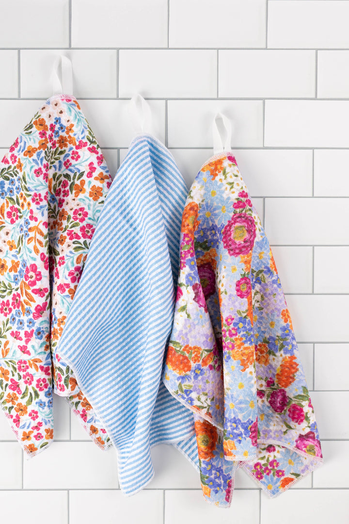 Pack of 3 Microfiber Kitchen Towels