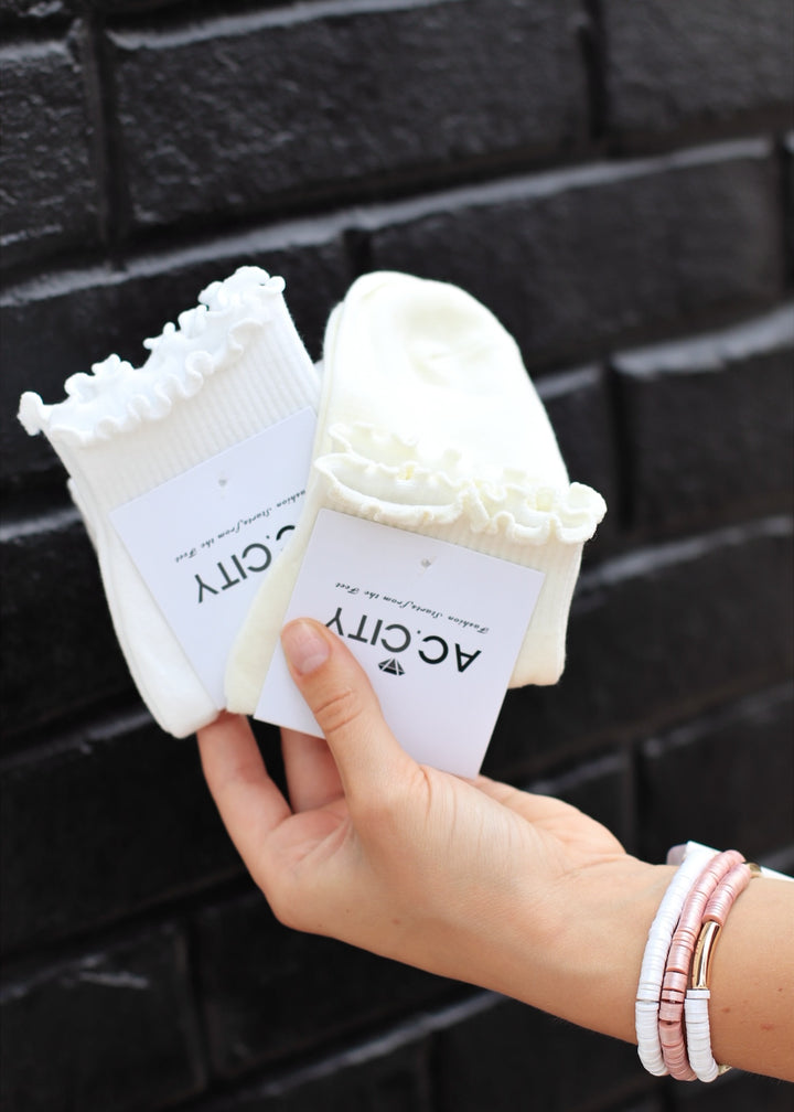 Ruffle Ankle Socks