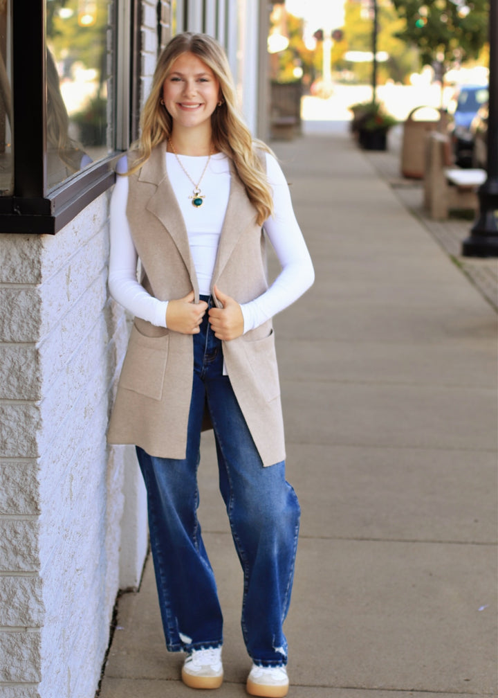 The Ellington Vest Cardigan