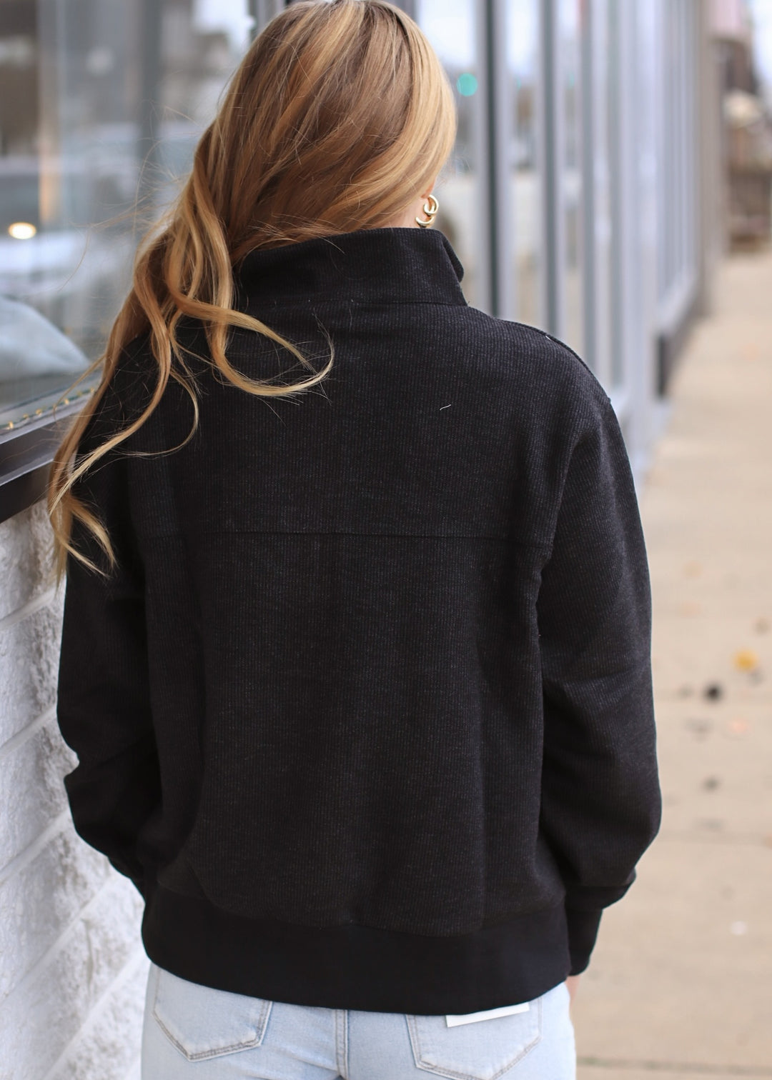 The Emberlane Knit Half-Zip Top