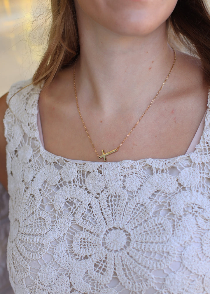 The Grace Cross Necklace