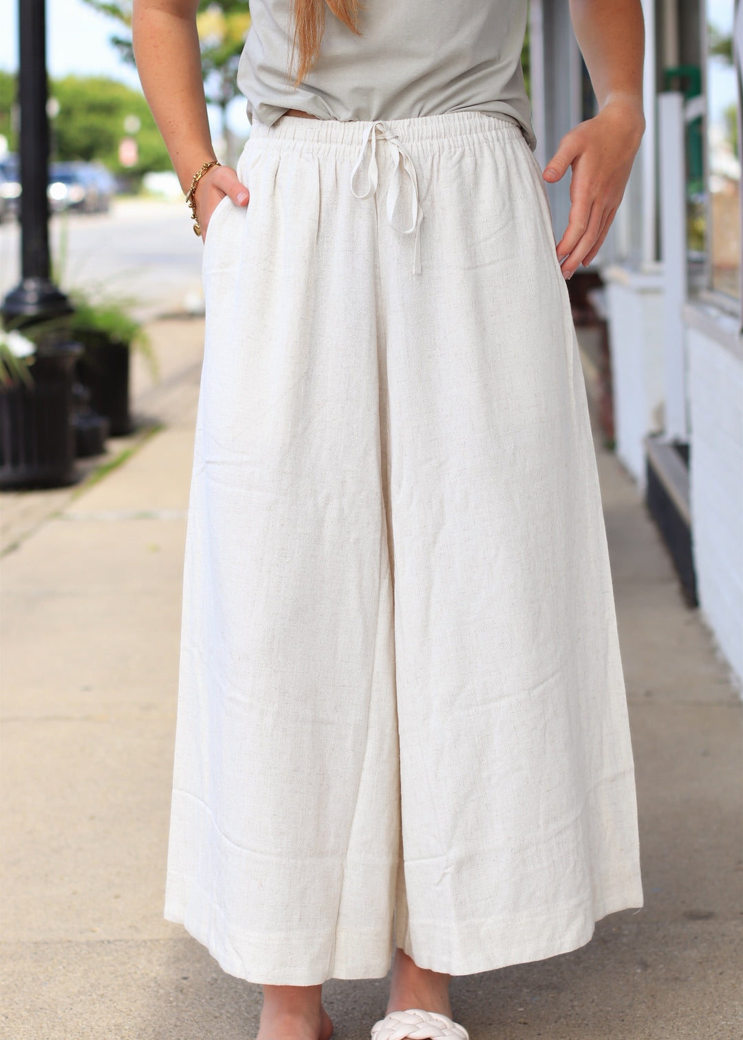 The Sandy Shore Palazzo Pants