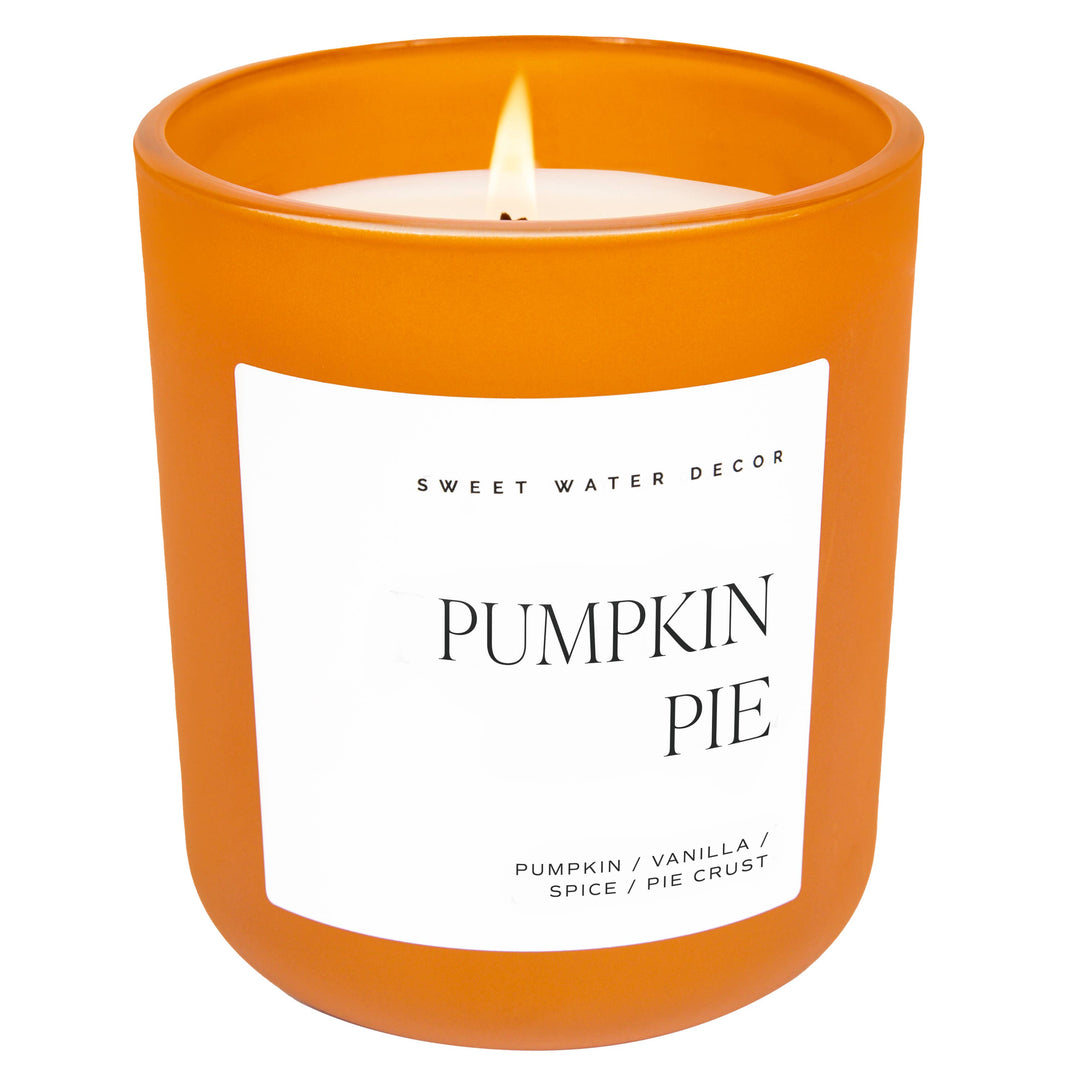 Pumpkin Pie 15 oz Soy Candle - Fall Decor & Gifts