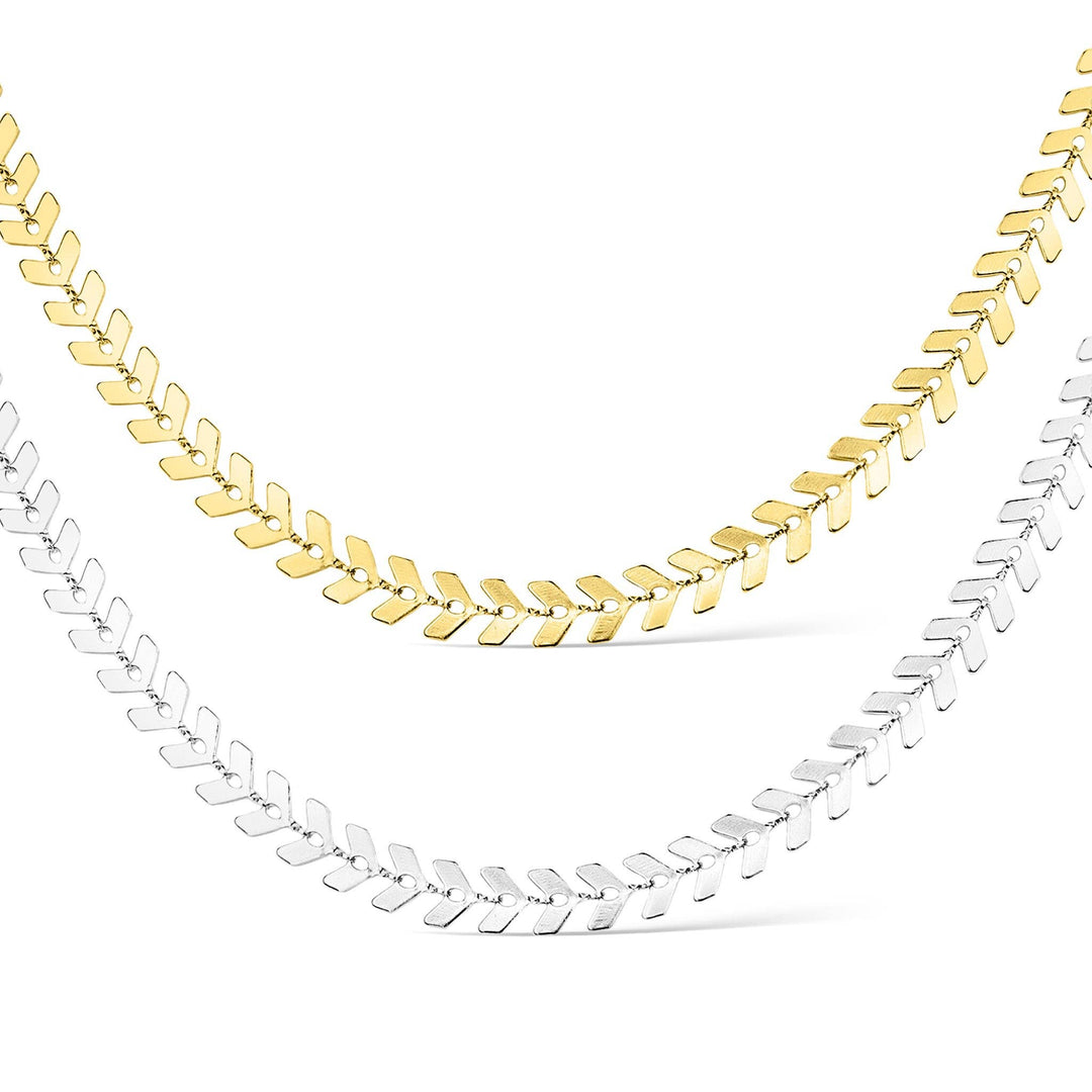 The Vanta Chevron Chain Necklace