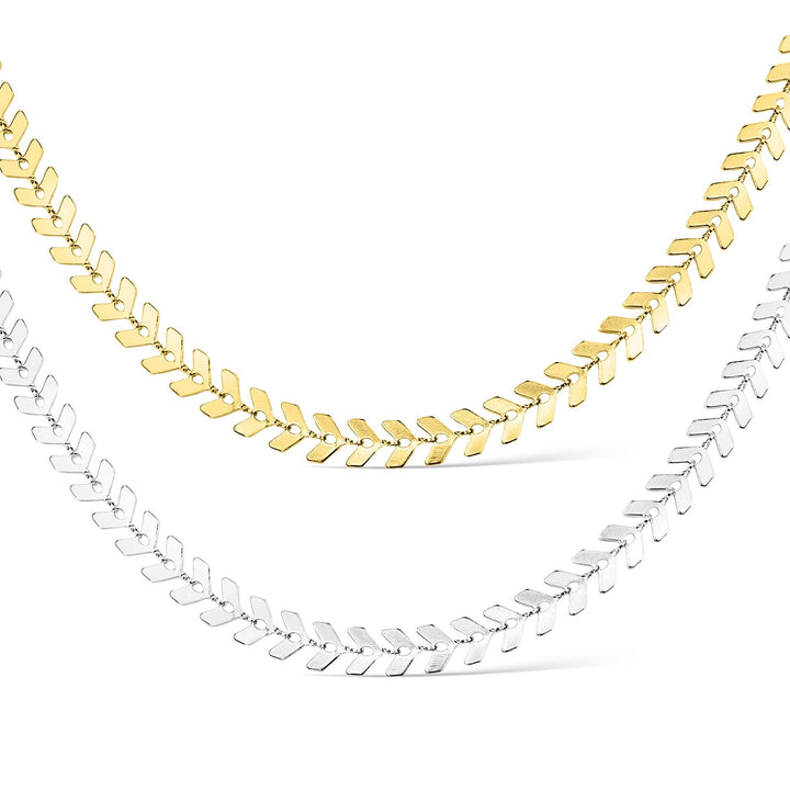 The Vanta Chevron Chain Necklace