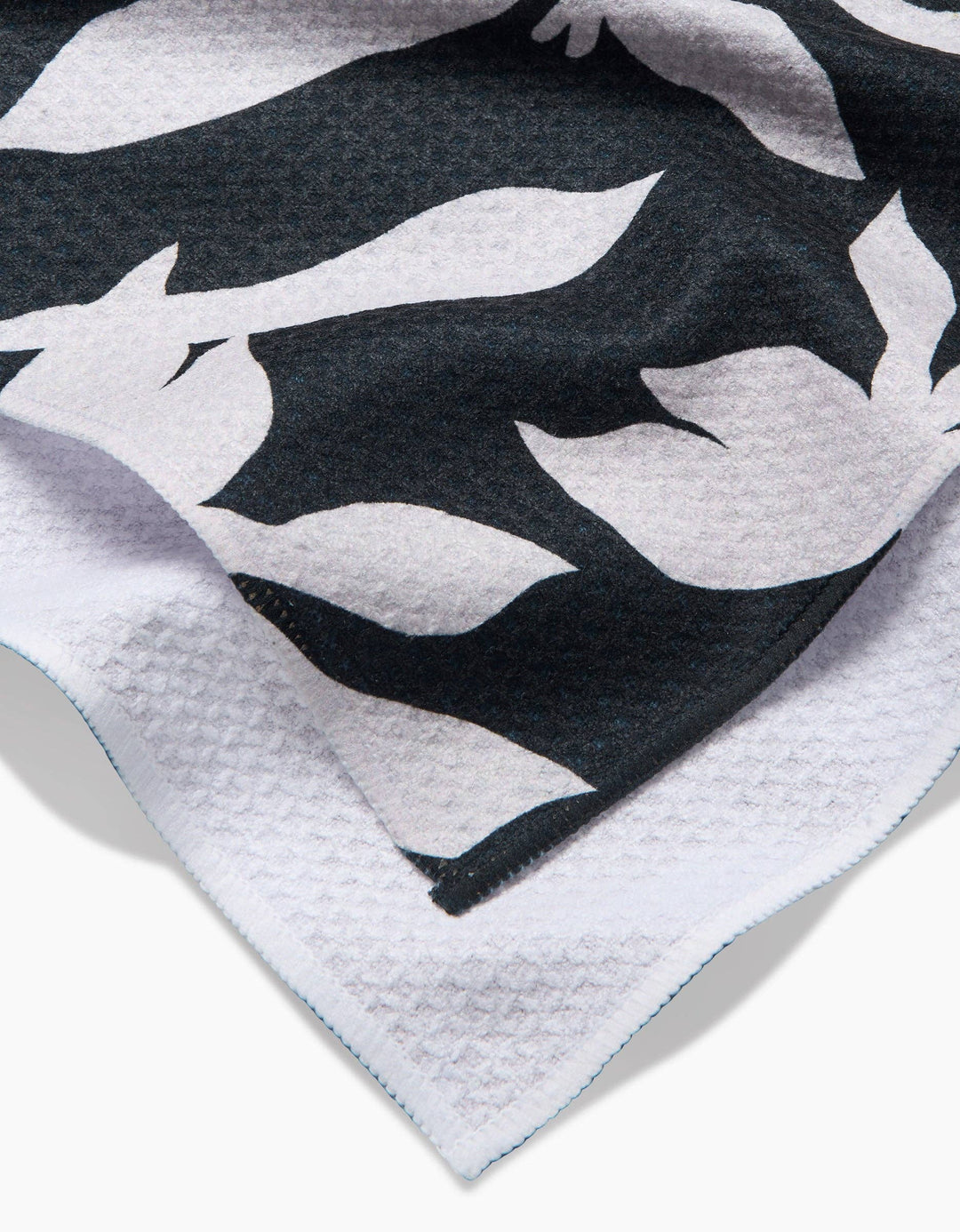 Midnight Petal Tea Towel