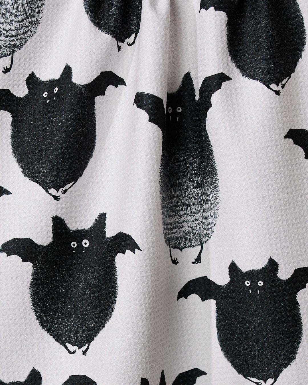 Fuzzy Bats Tea Towel