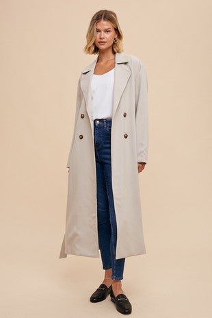 CLEARANCE FINAL SALE Dell Trench Coat