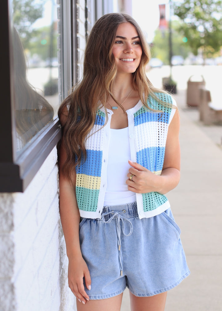 The Summer Mosaic Top