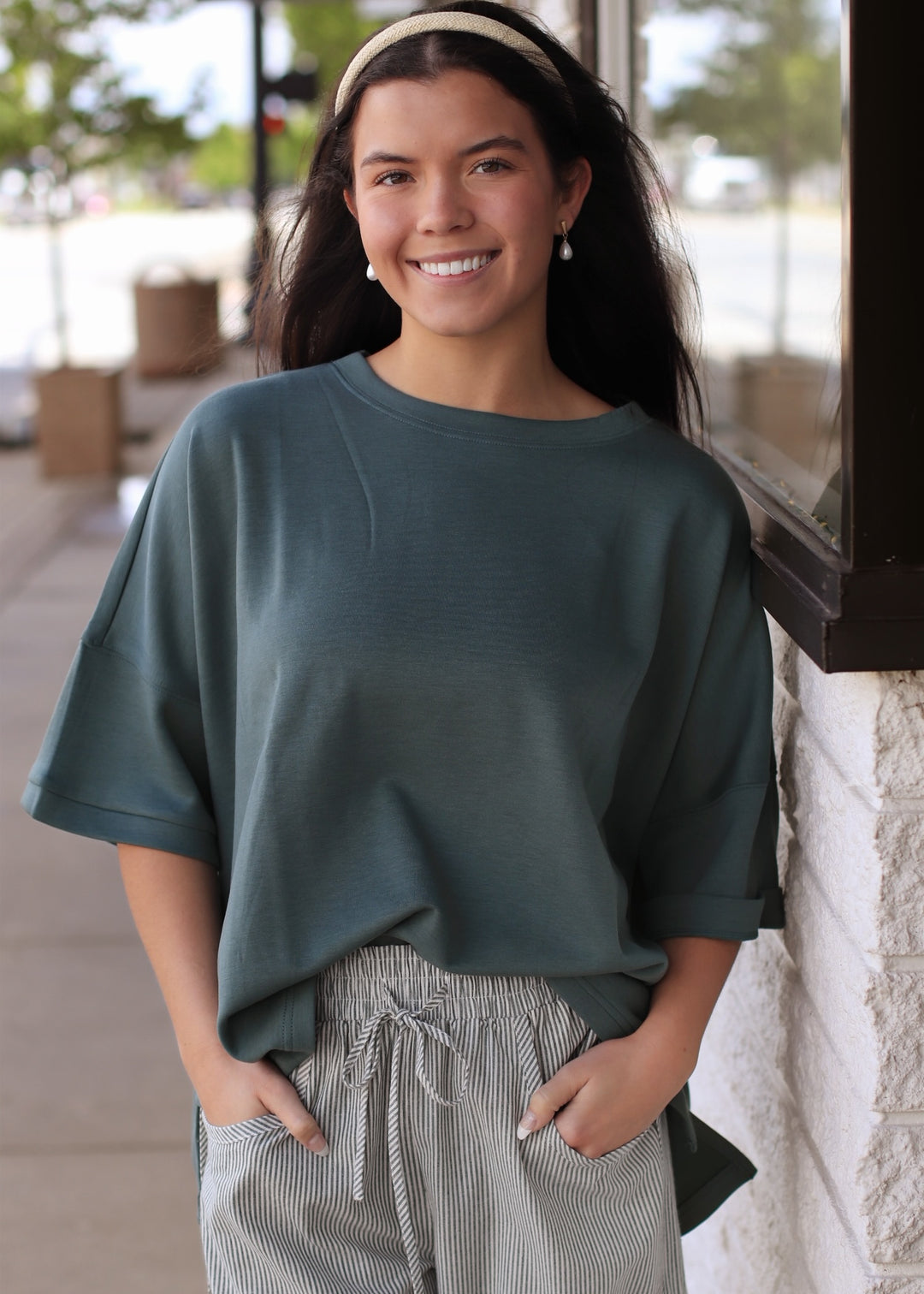 The Evergreen Scuba Top