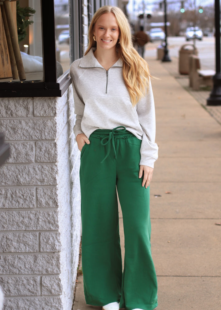 DOORBUSTER The Nest Lounge Pant - Dark Green