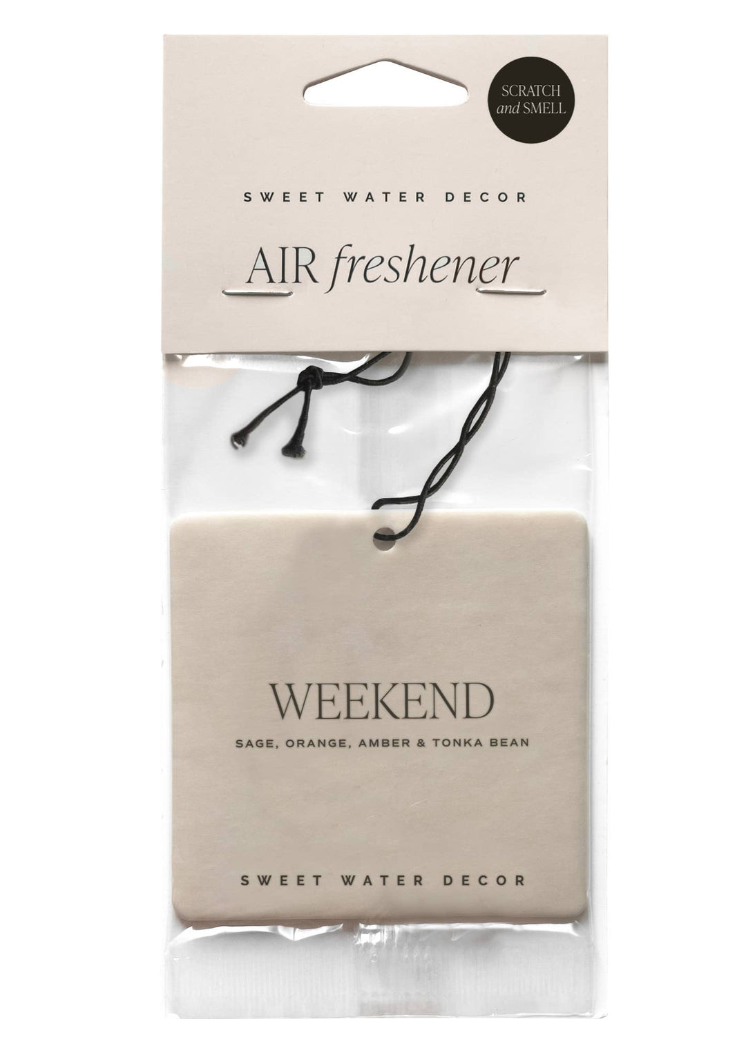 Weekend Hanging Air Freshener - Home Decor & Gifts