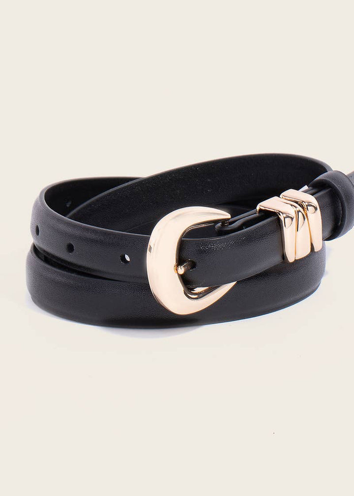 Skinny Fashionable Leather Belt