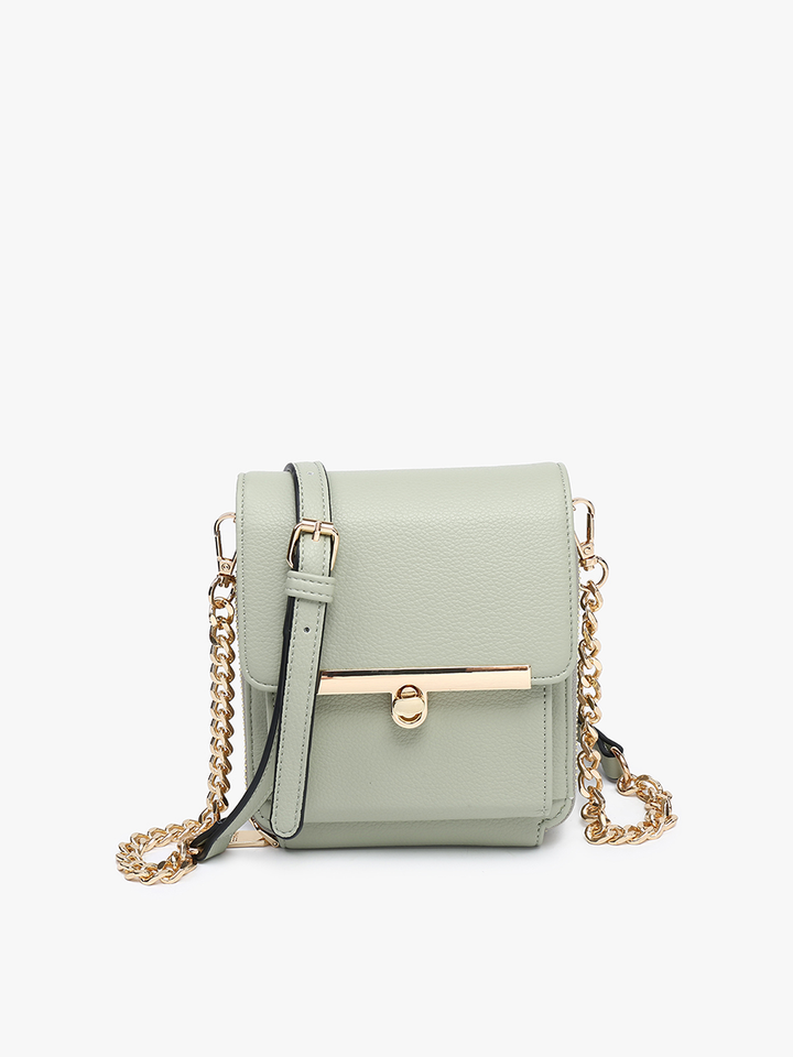 CLEARANCE FINAL SALE Odette Square Clutch/Crossbody